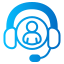 Dedicated support icon illustrating 24/7 customer assistance for customs processes